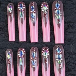 Press on acrylic handmade nails